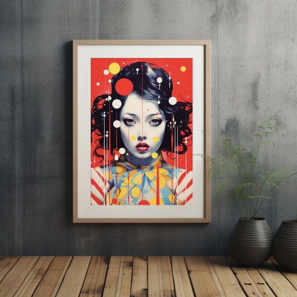 Vintage Pop Art Poster Retro Style | Vintage Visions Of The 70s 05 | Colourful Pop Art | Home Décor | Wall Art - Image 4