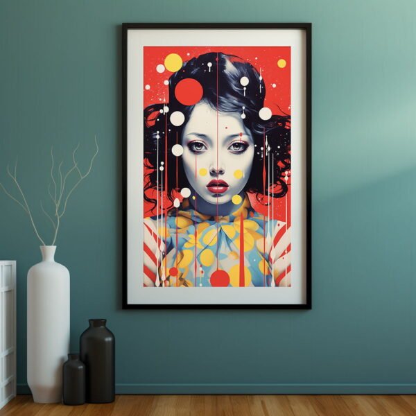 Vintage Pop Art Poster Retro Style | Vintage Visions Of The 70s 05 | Colourful Pop Art | Home Décor | Wall Art - Image 3
