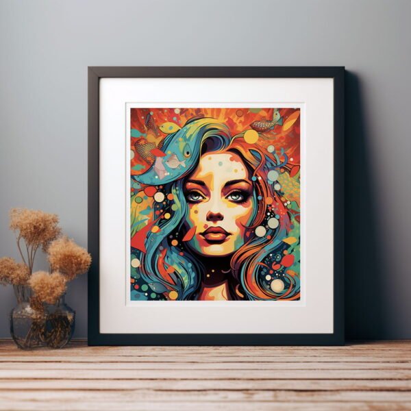 Vintage Pop Art Poster Retro Style | Vintage Visions Of The 70s 07 | Colourful Pop Art | Home Décor | Wall Art - Image 3