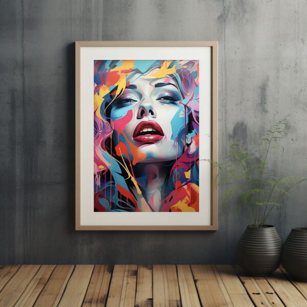 Vintage Pop Art Poster Retro Style | Vintage Visions Of The 70s 08 | Colourful Pop Art | Home Décor | Wall Art - Image 4