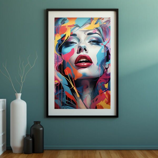 Vintage Pop Art Poster Retro Style | Vintage Visions Of The 70s 08 | Colourful Pop Art | Home Décor | Wall Art - Image 3