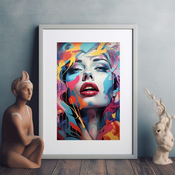 Vintage Pop Art Poster Retro Style | Vintage Visions Of The 70s 08 | Colourful Pop Art | Home Décor | Wall Art - Image 2