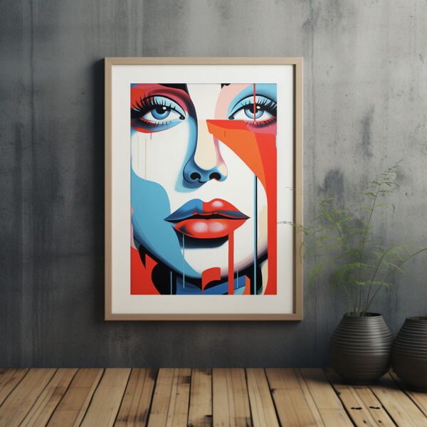 Vintage Pop Art Poster Retro Style | Vintage Visions Of The 70s 09 | Colourful Pop Art | Home Décor | Wall Art - Image 4