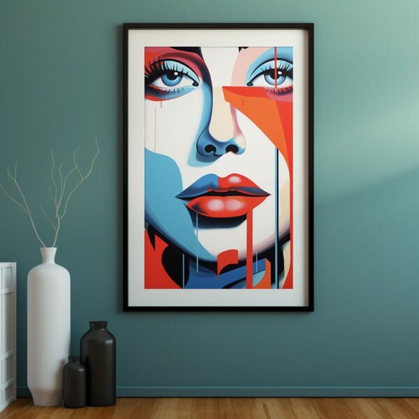 Vintage Pop Art Poster Retro Style | Vintage Visions Of The 70s 09 | Colourful Pop Art | Home Décor | Wall Art - Image 3