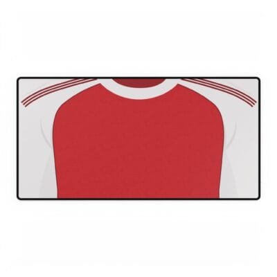 Arsenal Inspired Desk Mat